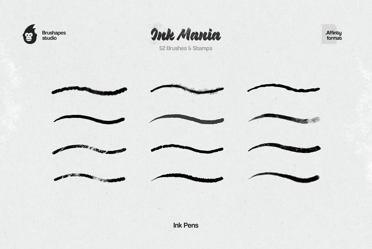 Ink Mania Affinity Brushes 5