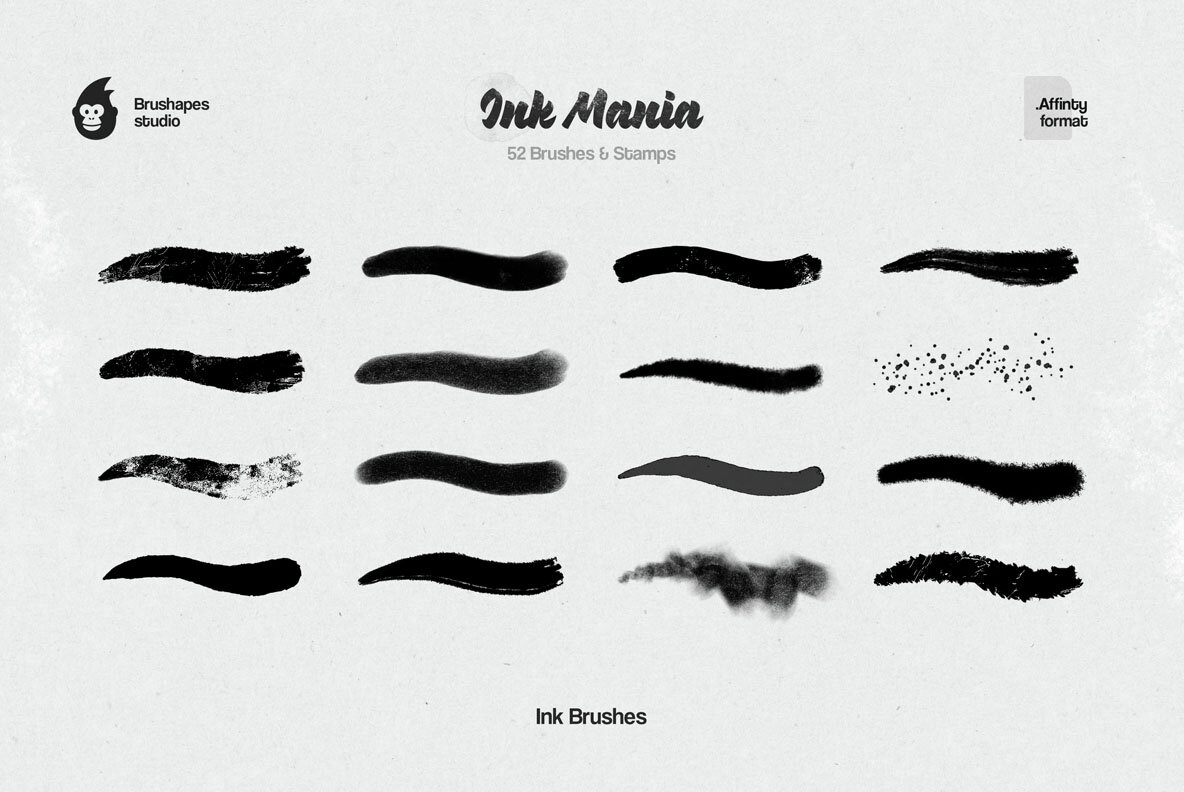 Ink Mania Affinity Brushes 6
