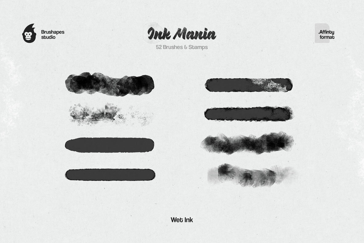 Ink Mania Affinity Brushes 7