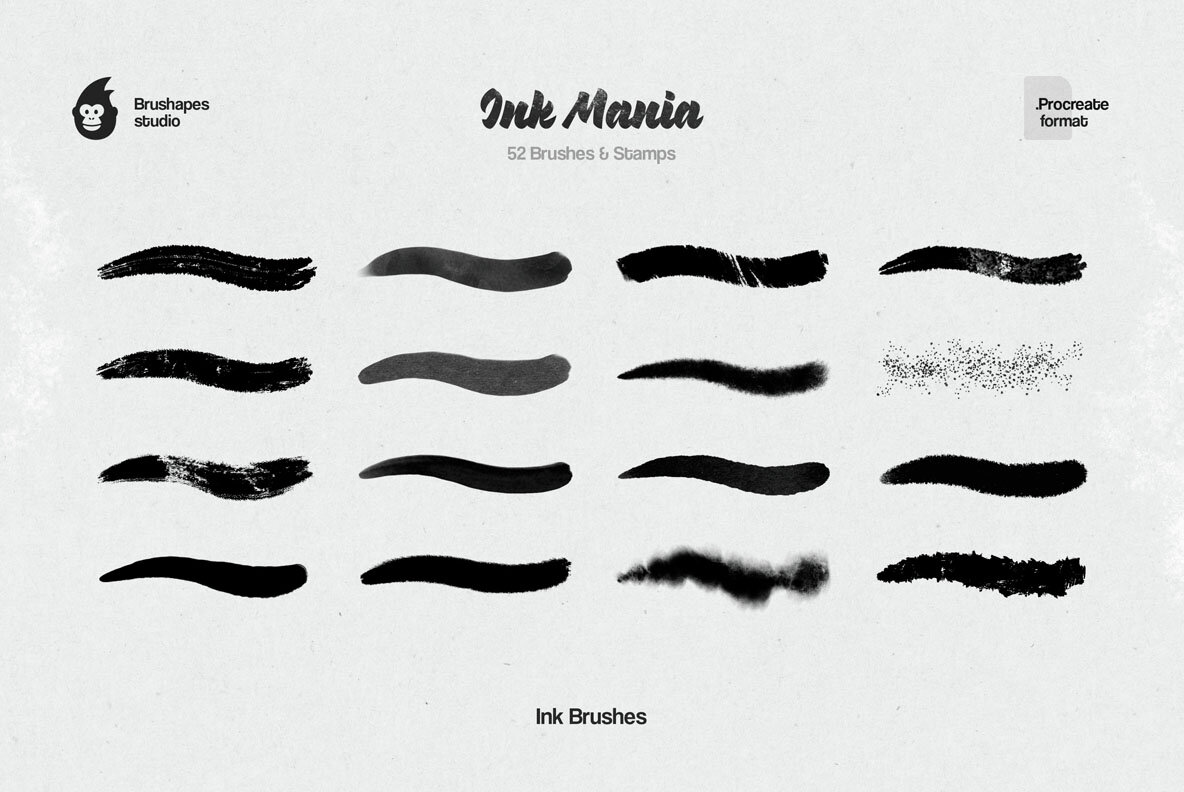 Ink Mania Procreate Brushes 6