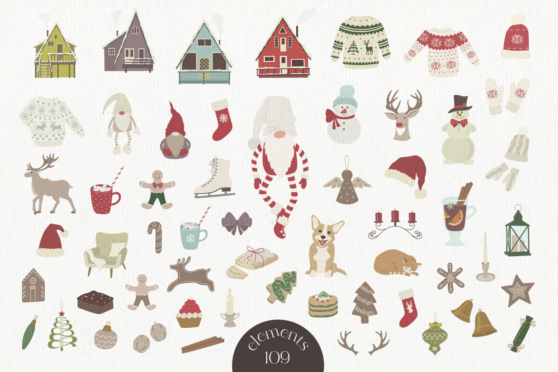 Christmas Dreams Vector Illustrations 3