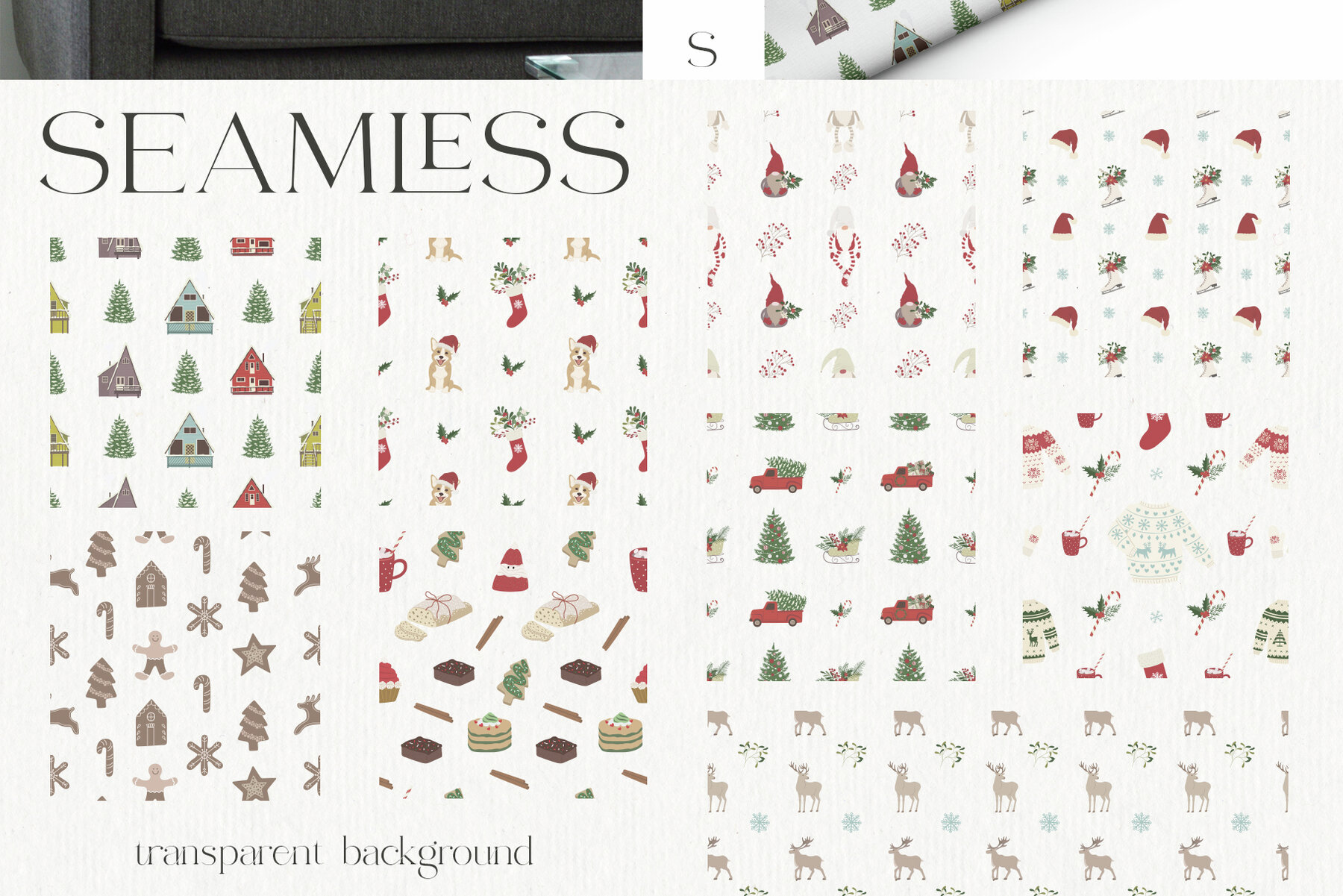 Christmas Dreams Vector Illustrations 13