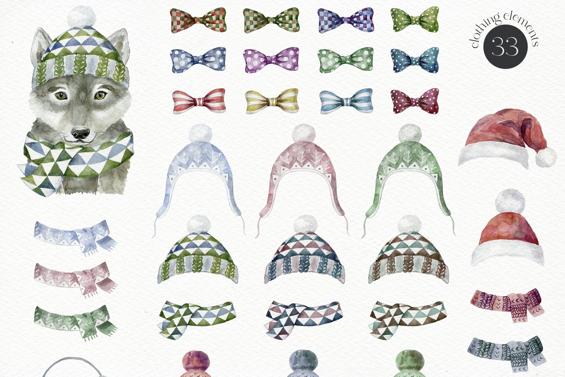 Forest Animals Character Creator Christmas 5