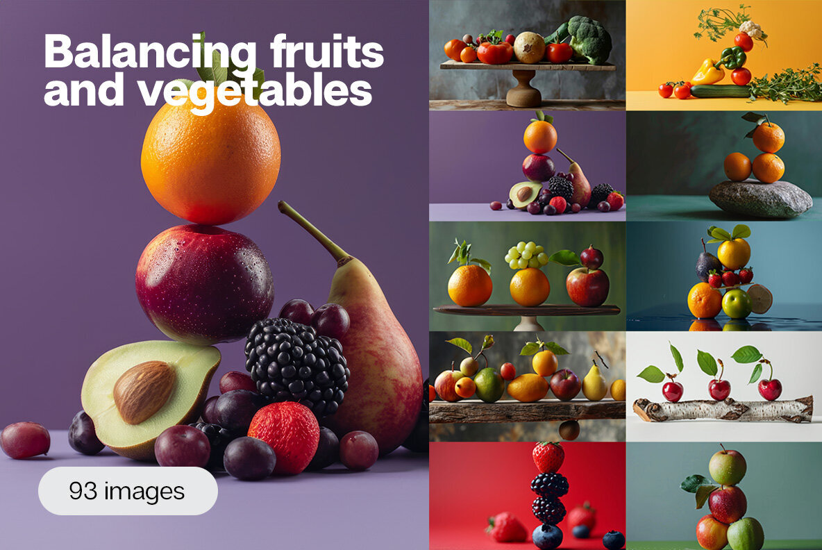 Balancing fruits vegetables and berries 1
