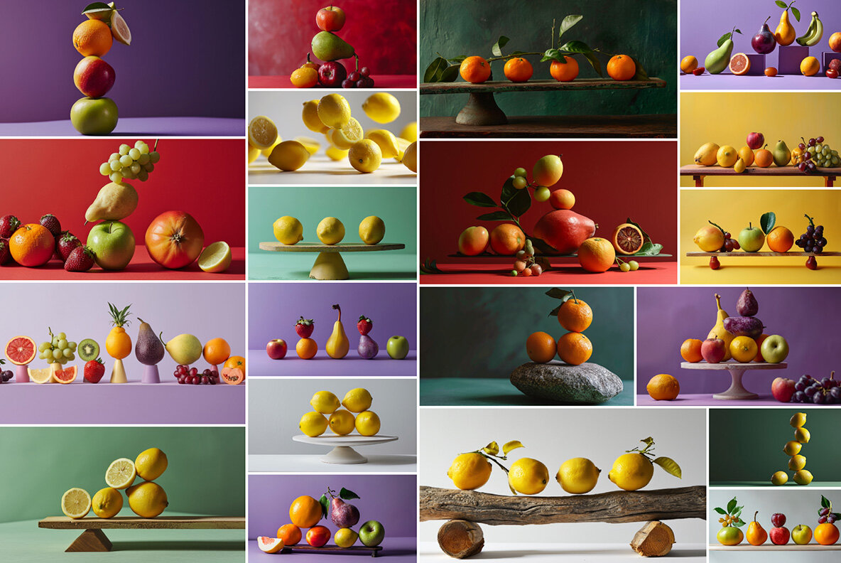 Balancing fruits vegetables and berries 6