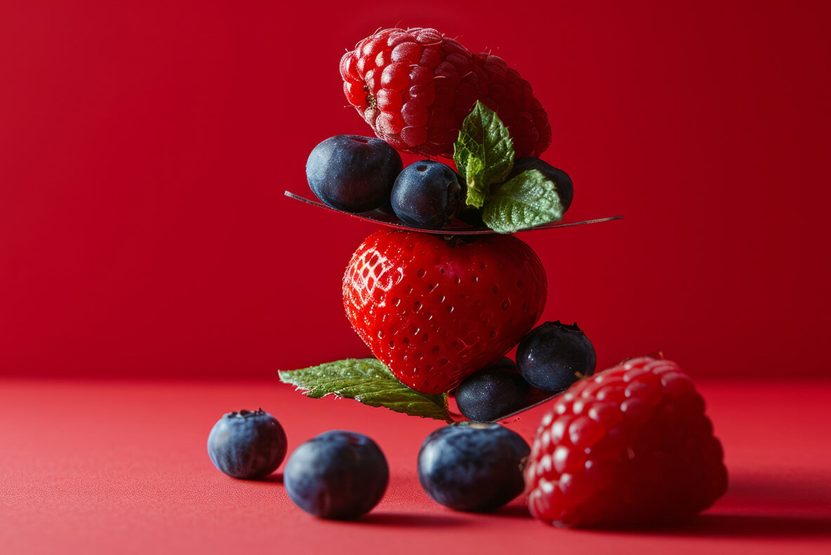 Balancing fruits vegetables and berries 7