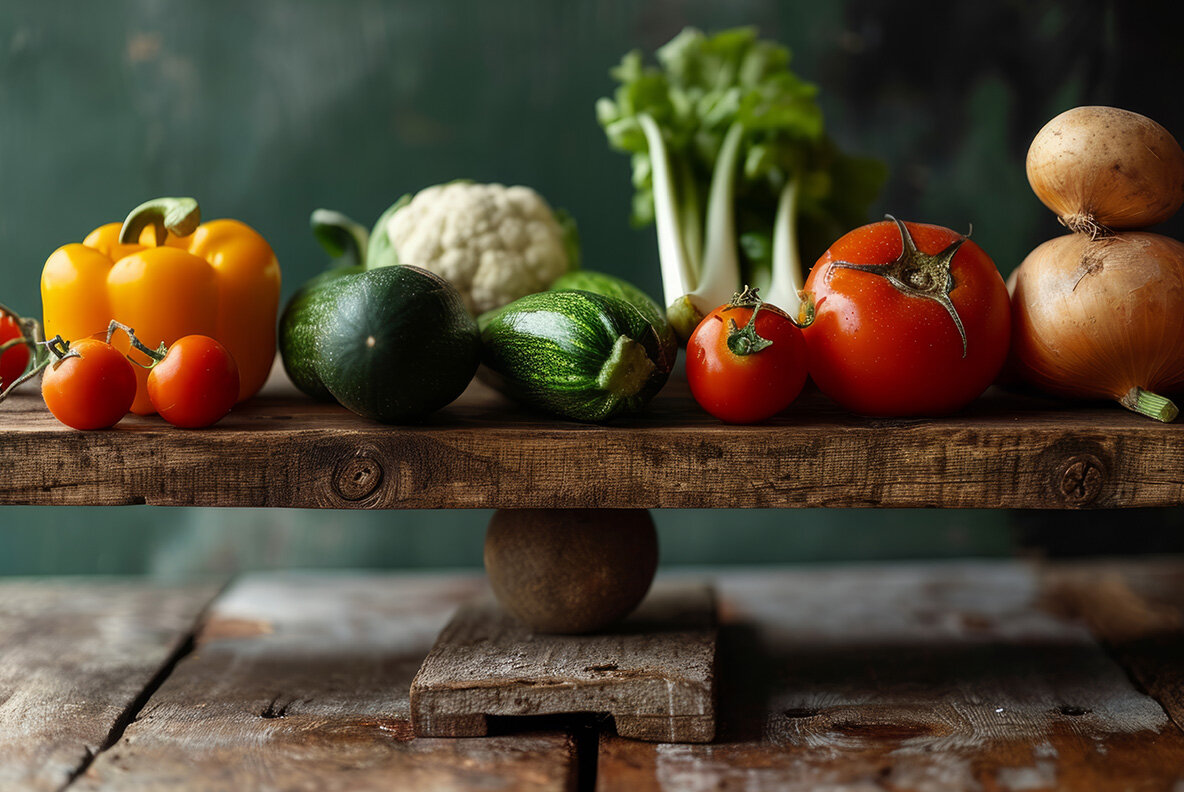 Balancing fruits vegetables and berries 16