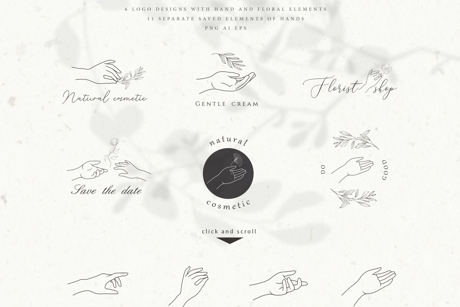 Botanical Alphabet and Monograms 11