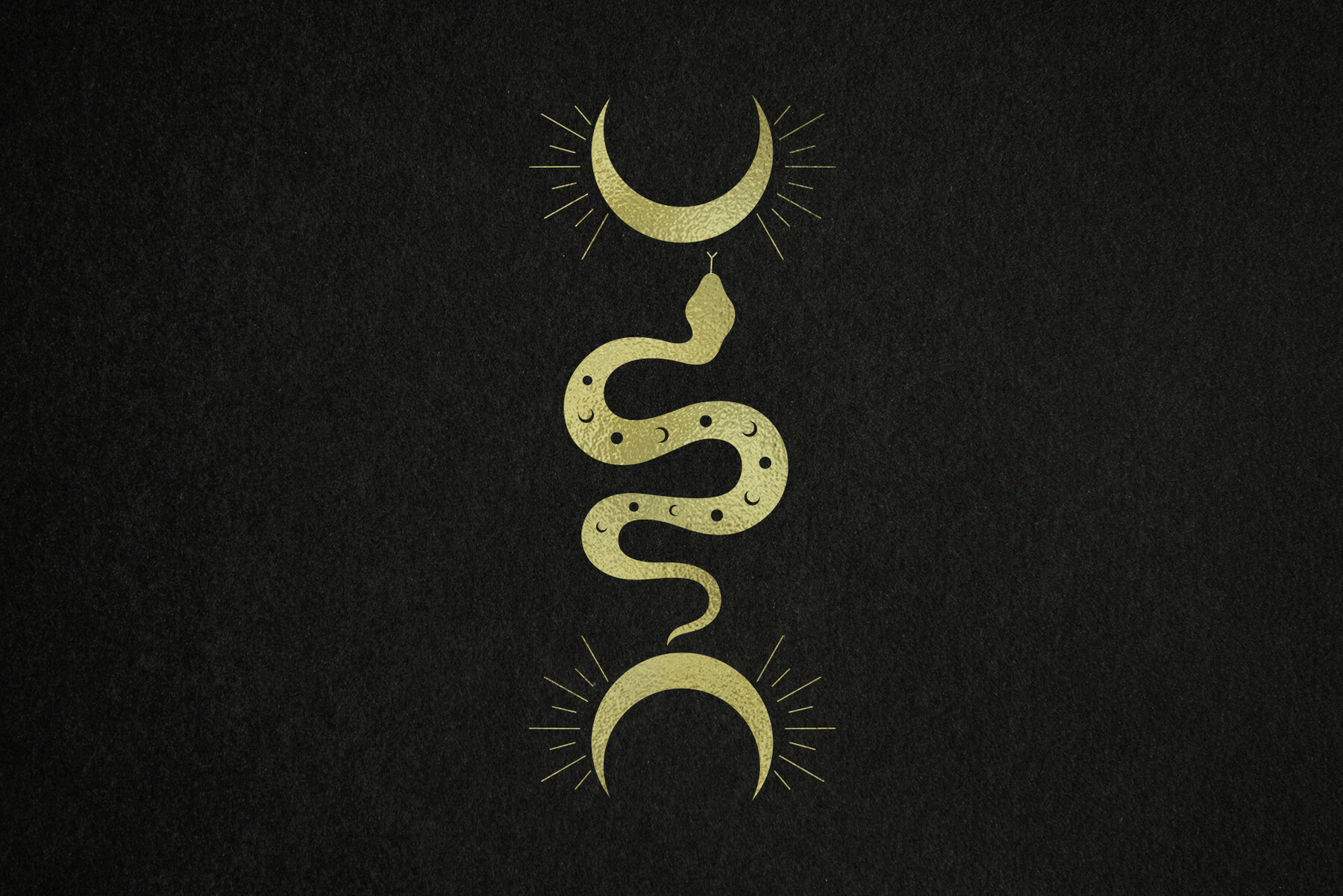 Beauty Women and Moon Trendy Line Art Illustrations 22