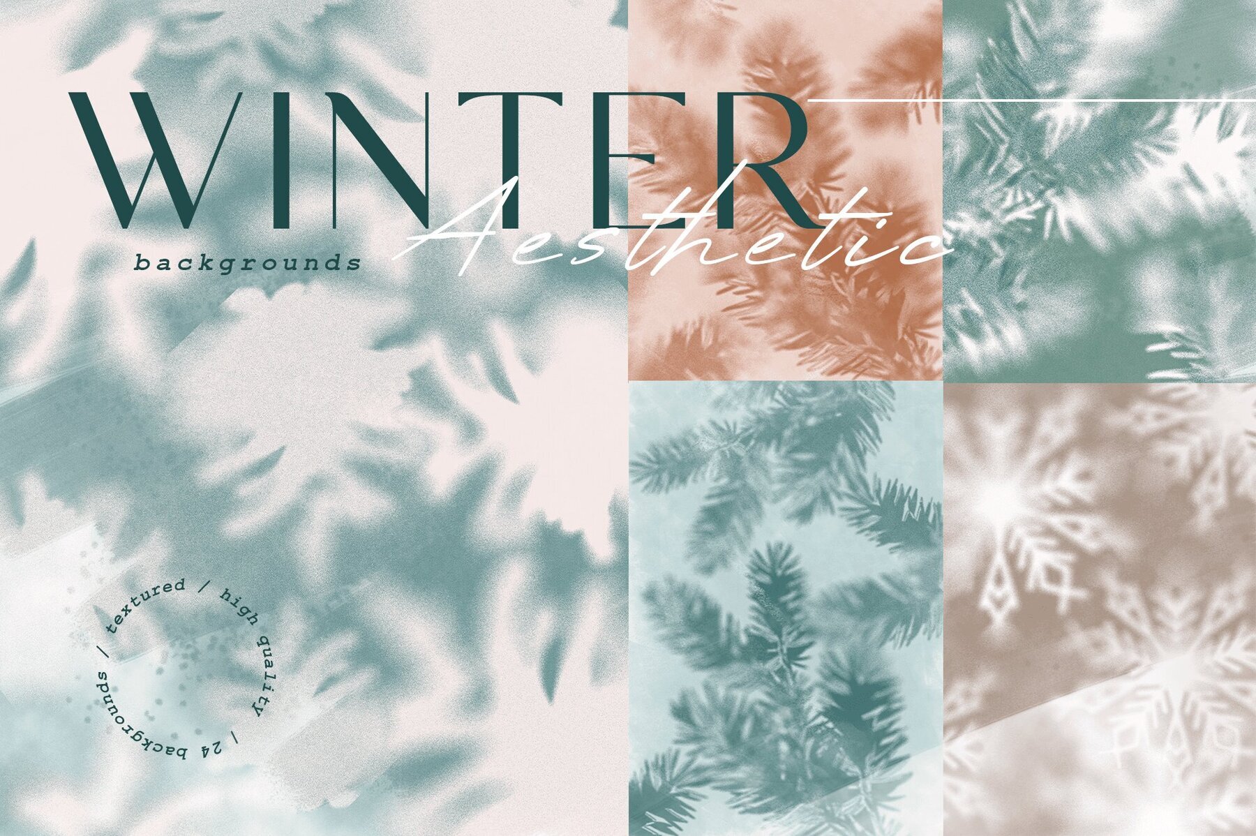 Winter abstract backgrounds 1
