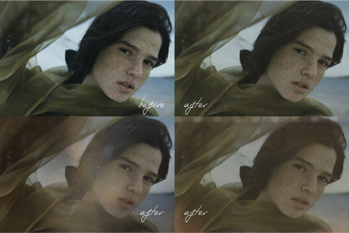 20 Warm vibe film overlay textures 6