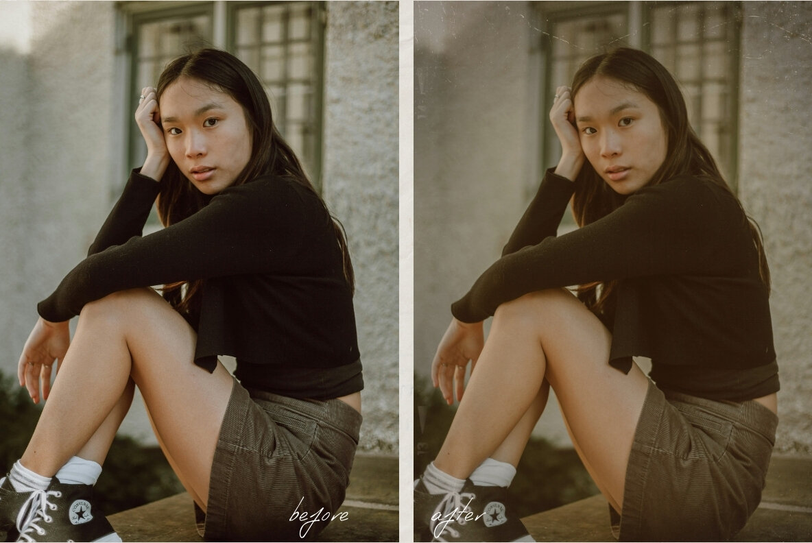 20 Warm vibe film overlay textures 10