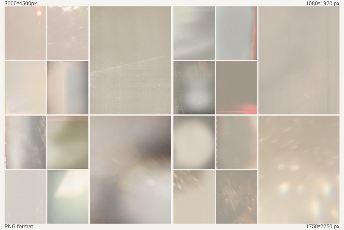 20 Warm vibe film overlay textures 12