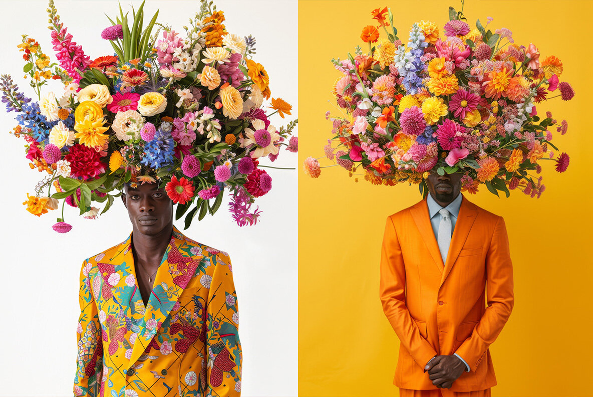 Bouquet on the head 5