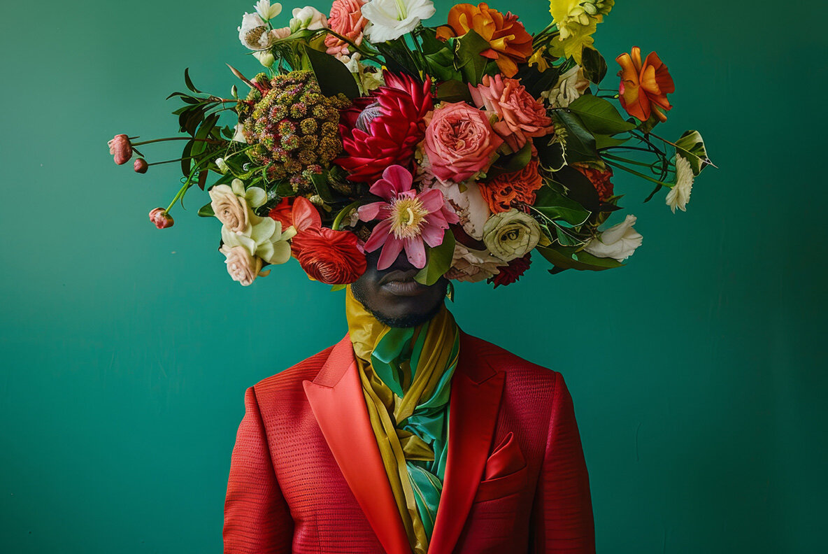 Bouquet on the head 10
