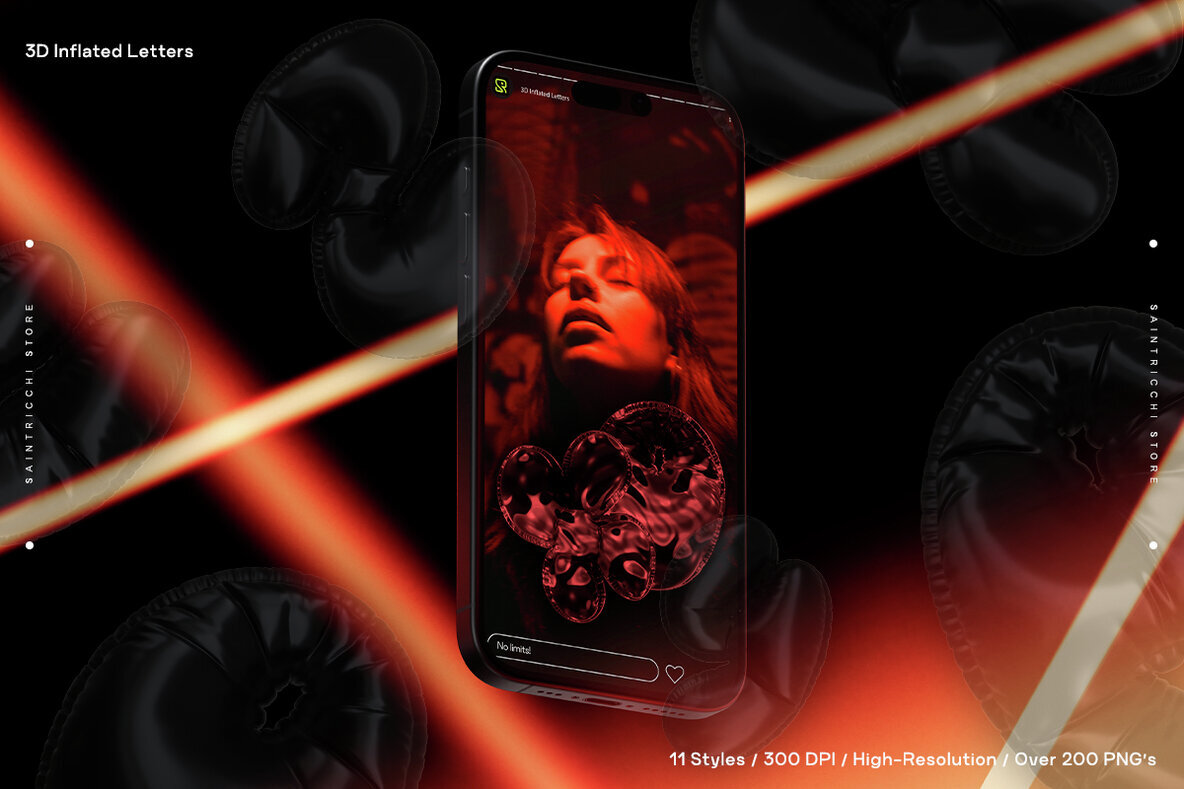 Playful Time   3D Letters 2