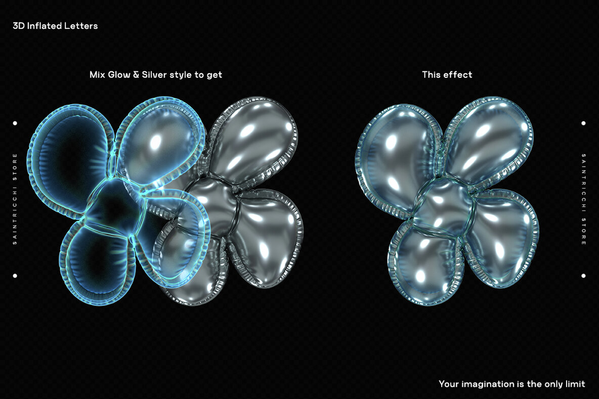 Playful Time   3D Letters 6