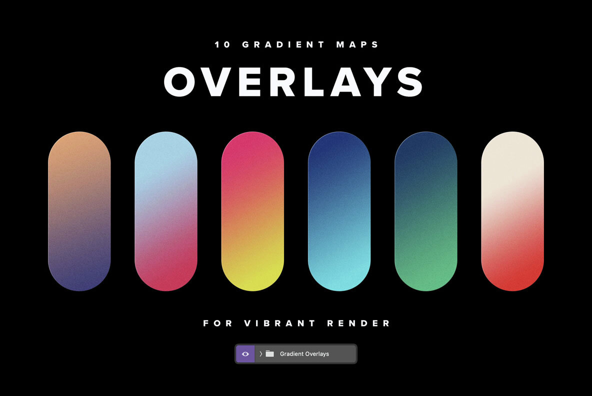 Sci Fi Abstract Shapes and Gradients 8