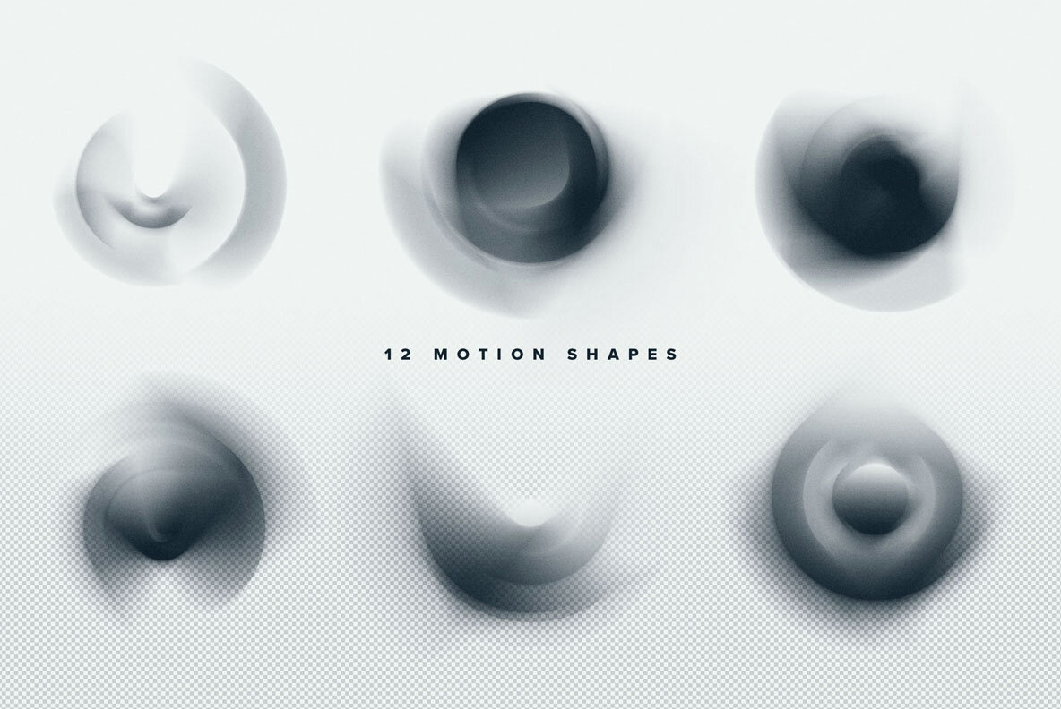 Sci Fi Abstract Shapes and Gradients 9