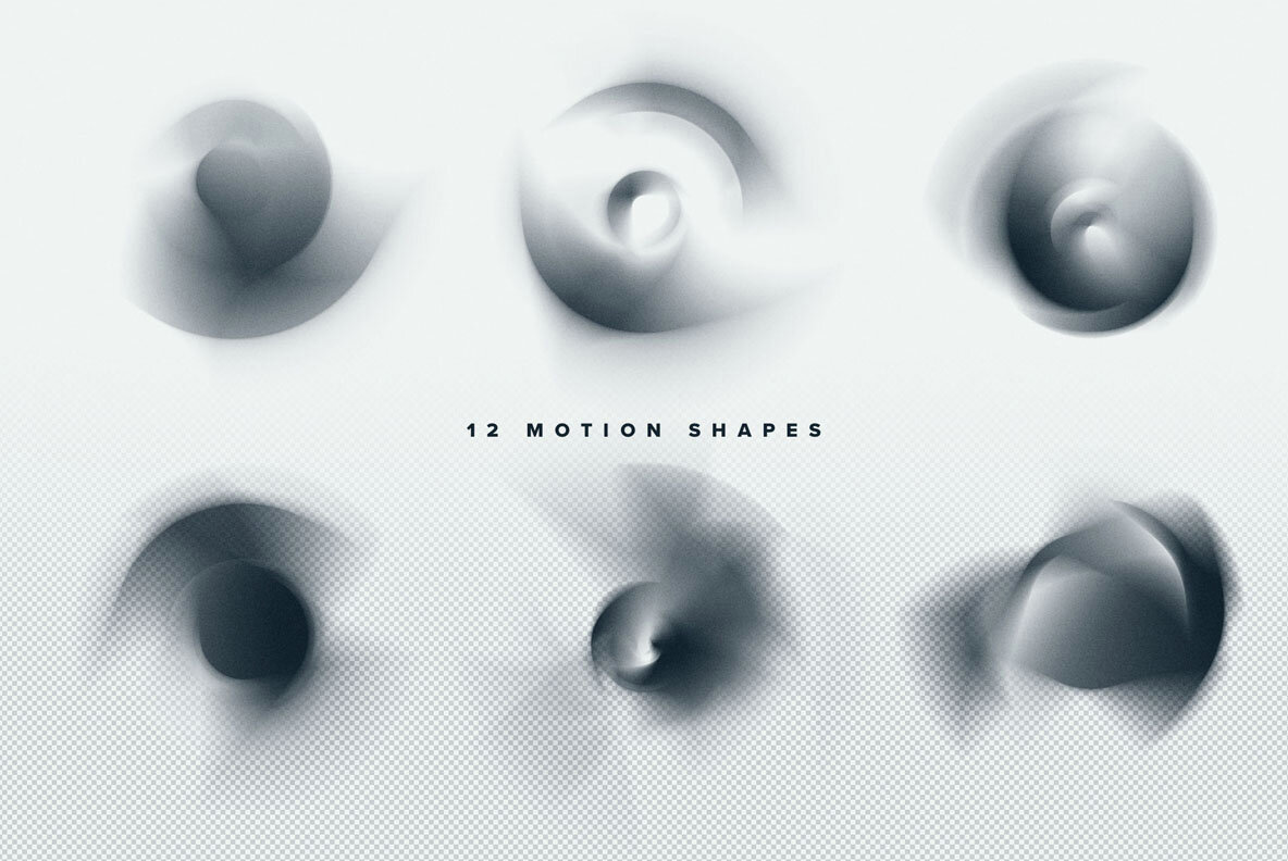 Sci Fi Abstract Shapes and Gradients 10