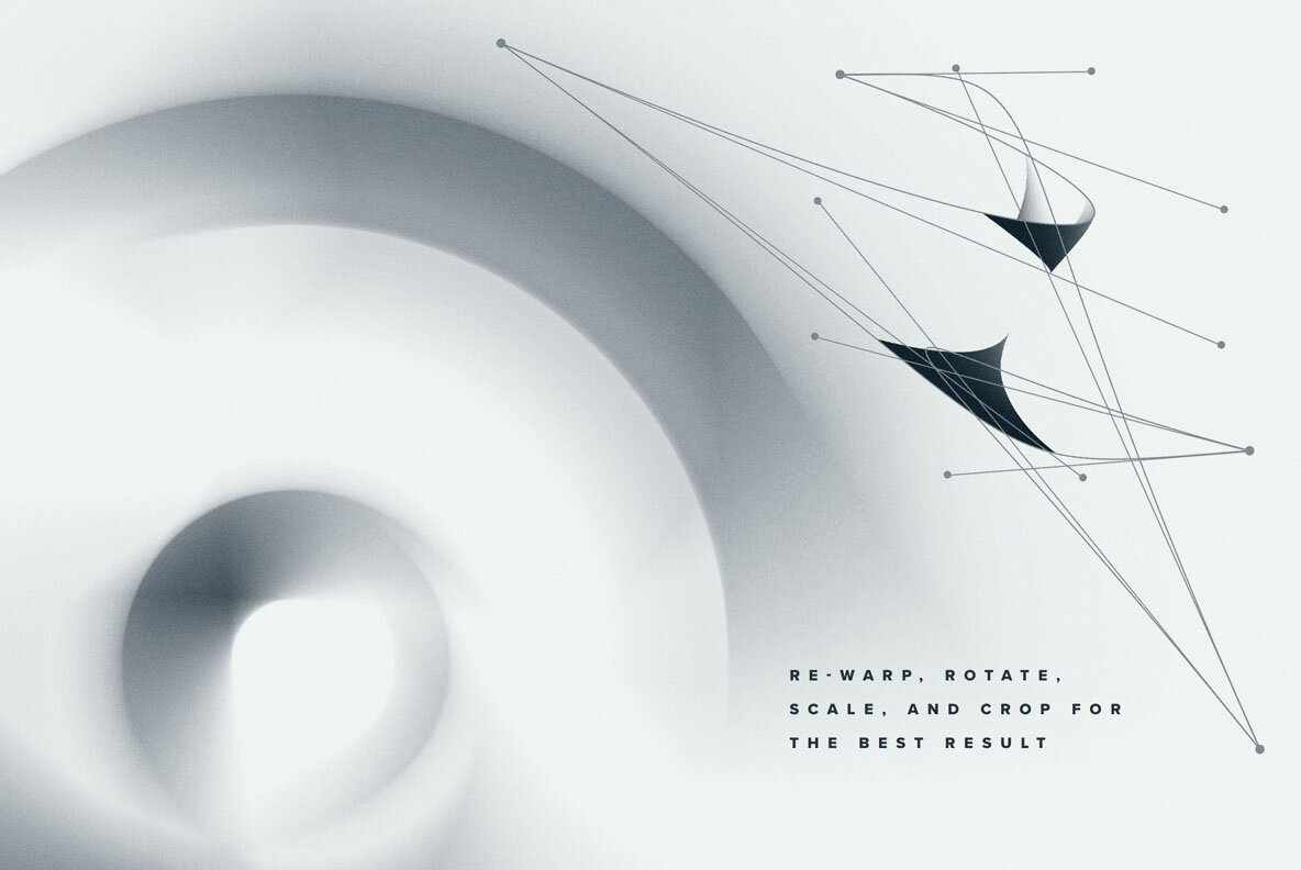 Sci Fi Abstract Shapes and Gradients 12