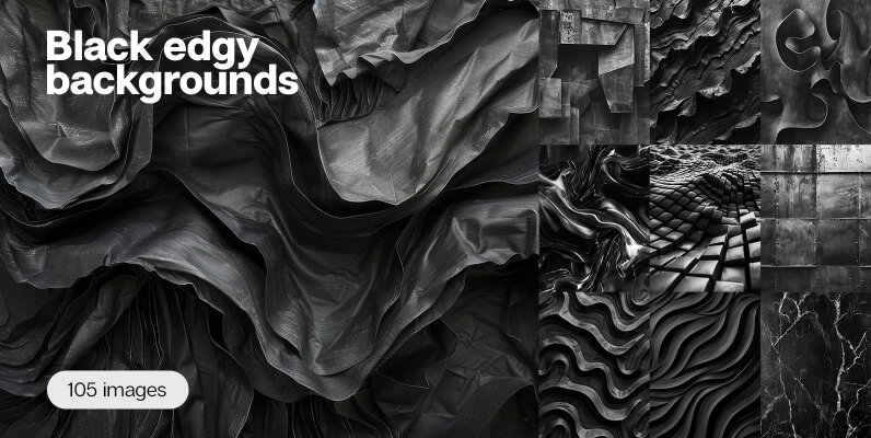 Black Edgy Backgrounds