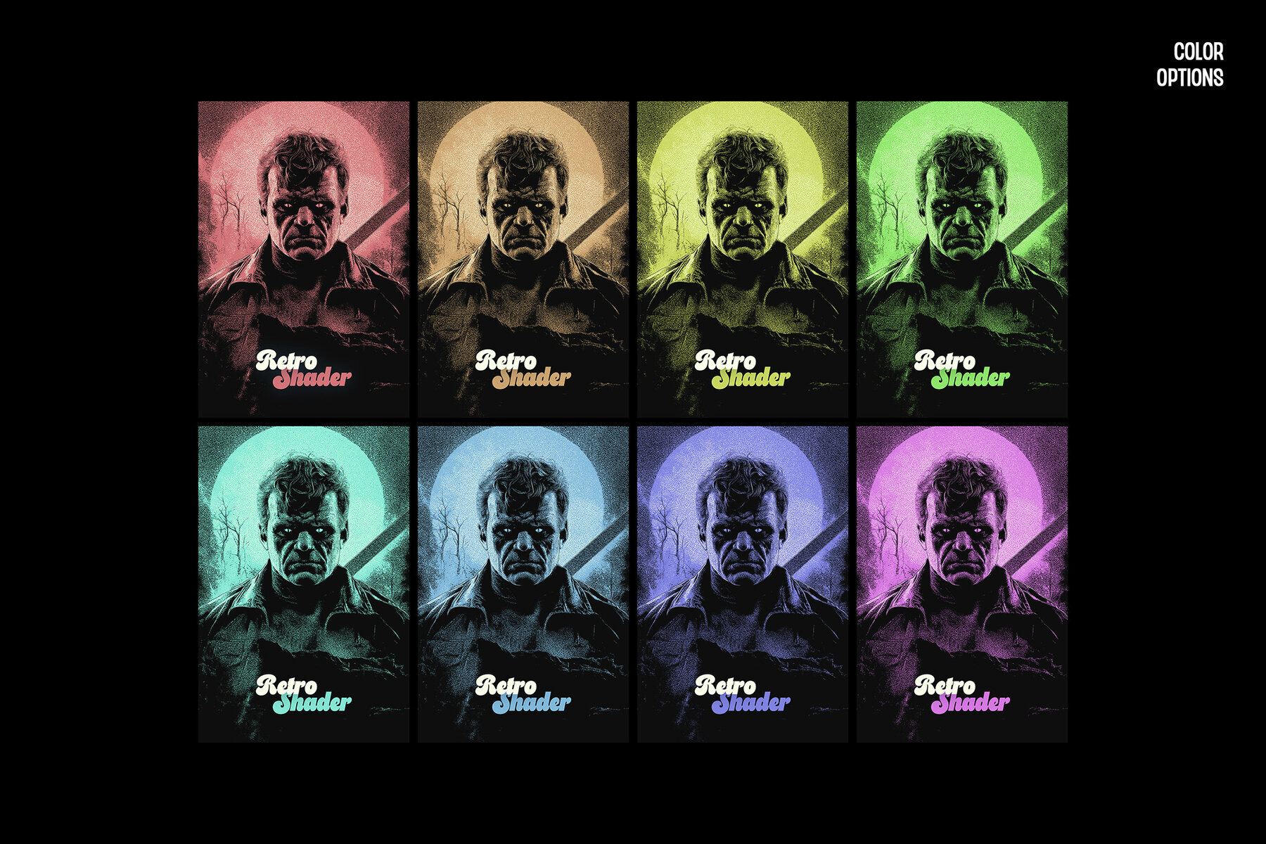 Retro Shader Photo Effect 3