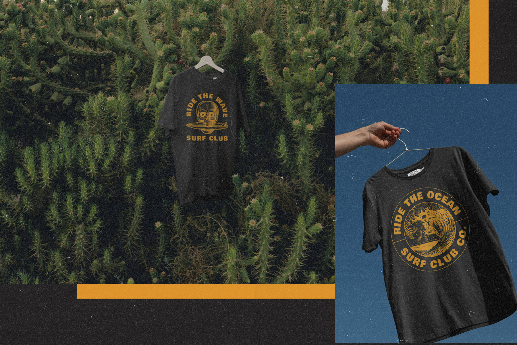 Vintage Surf Badge   Illustrations 7