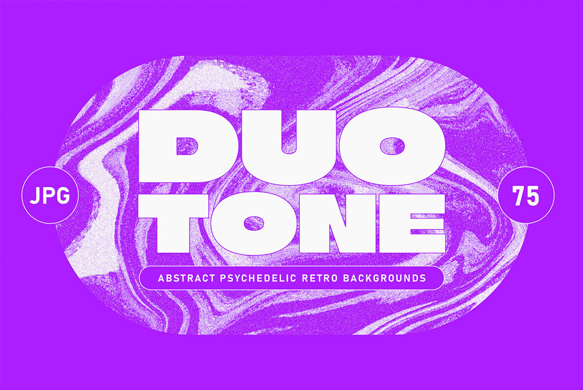 Duotone Psychedelic Textures 1