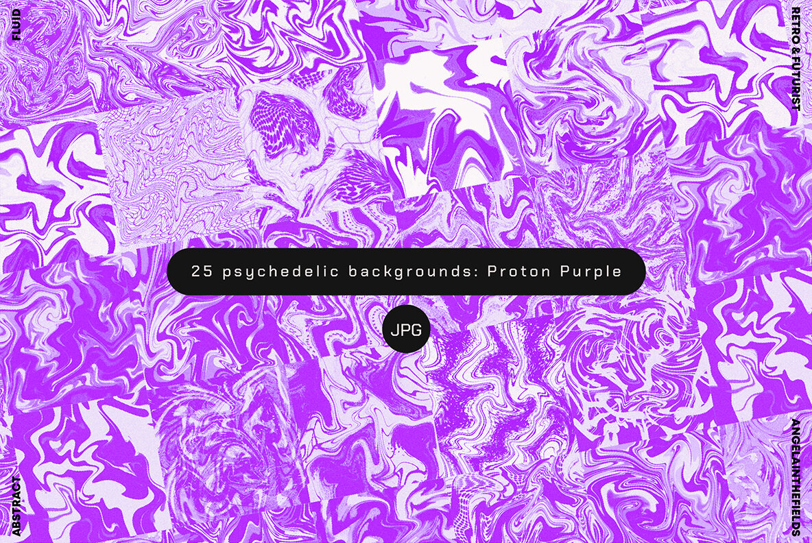 Duotone Psychedelic Textures 5