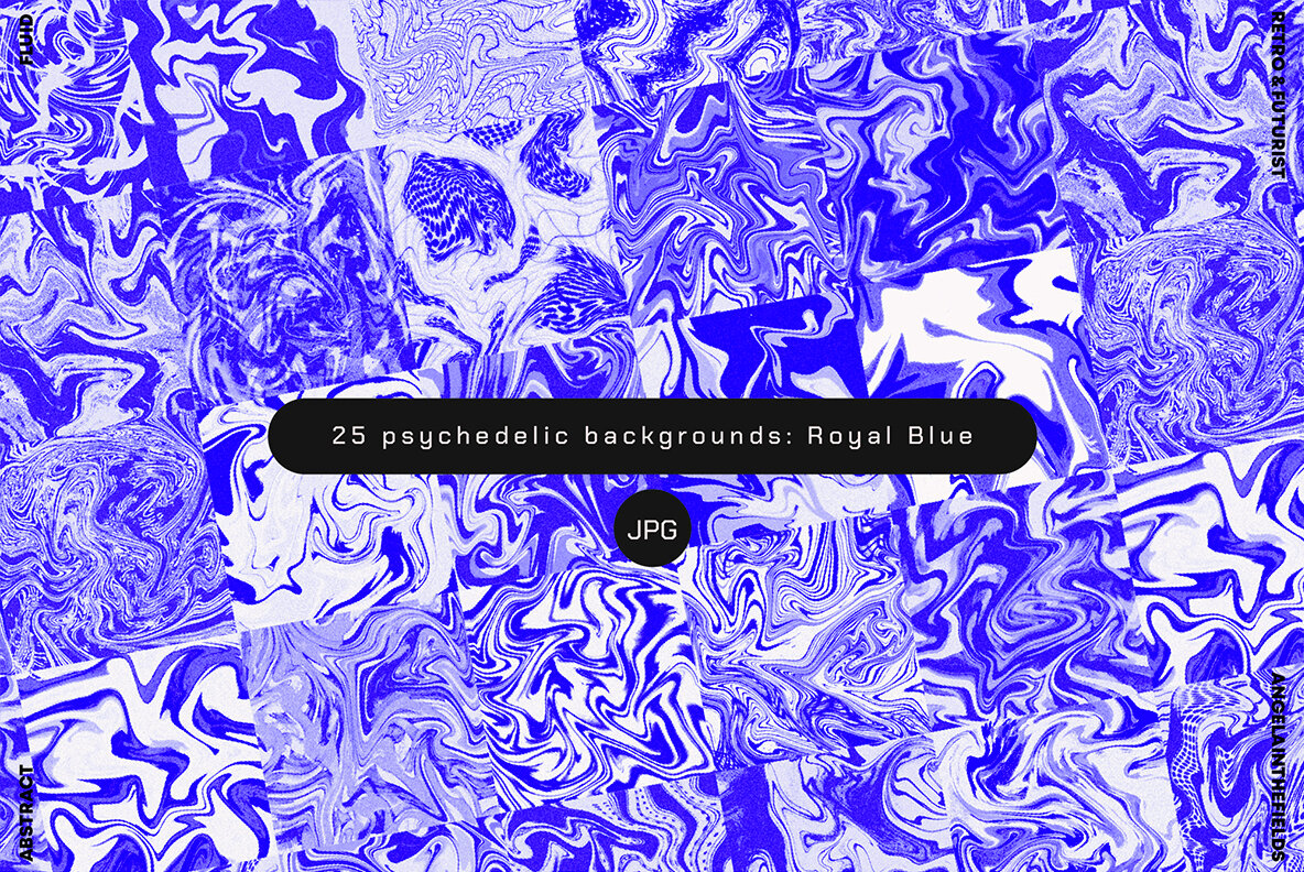 Duotone Psychedelic Textures 7