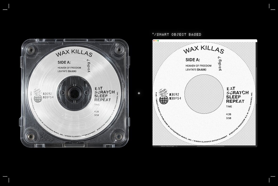 CD Minidisc Tech Y2K Case Mockups 3