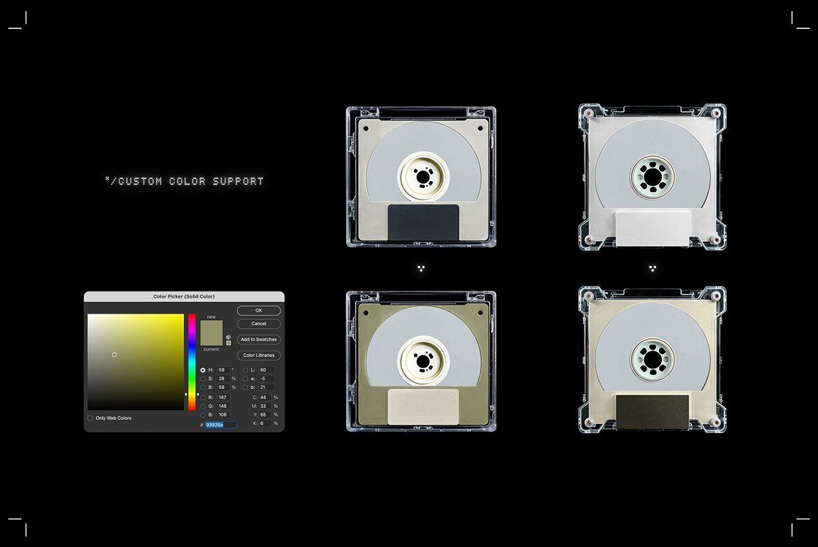 CD Minidisc Tech Y2K Case Mockups 5
