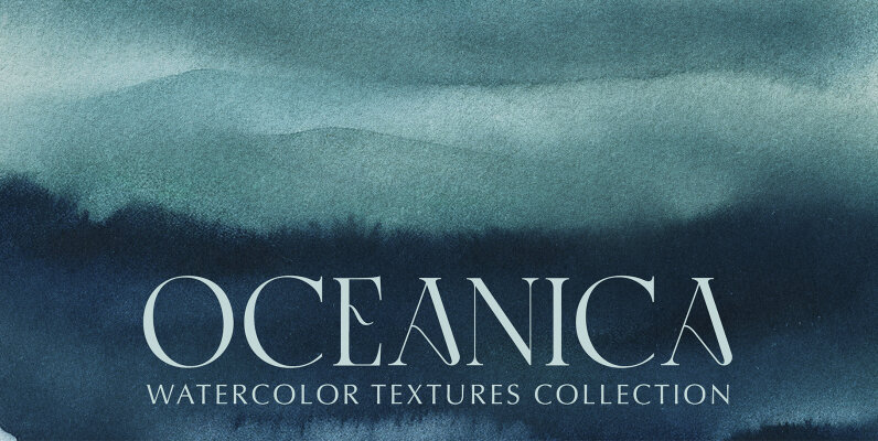 Oceanica   Watercolor Textures