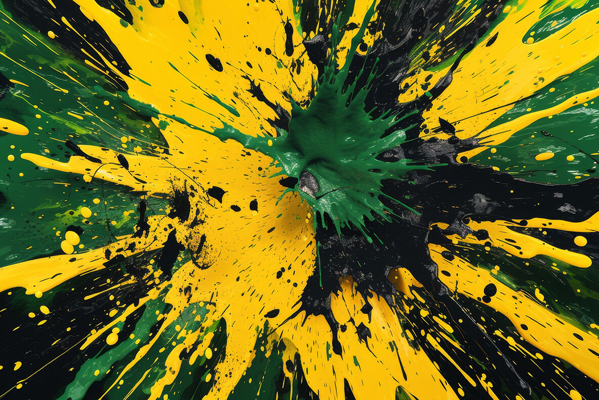 Color paint splashes 13