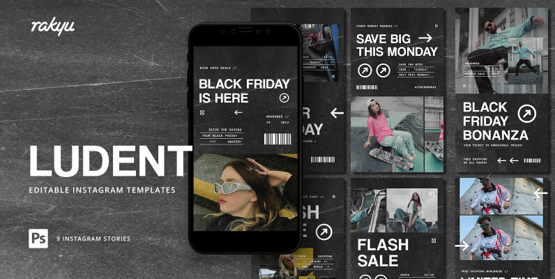 Ludent Instagram Templates