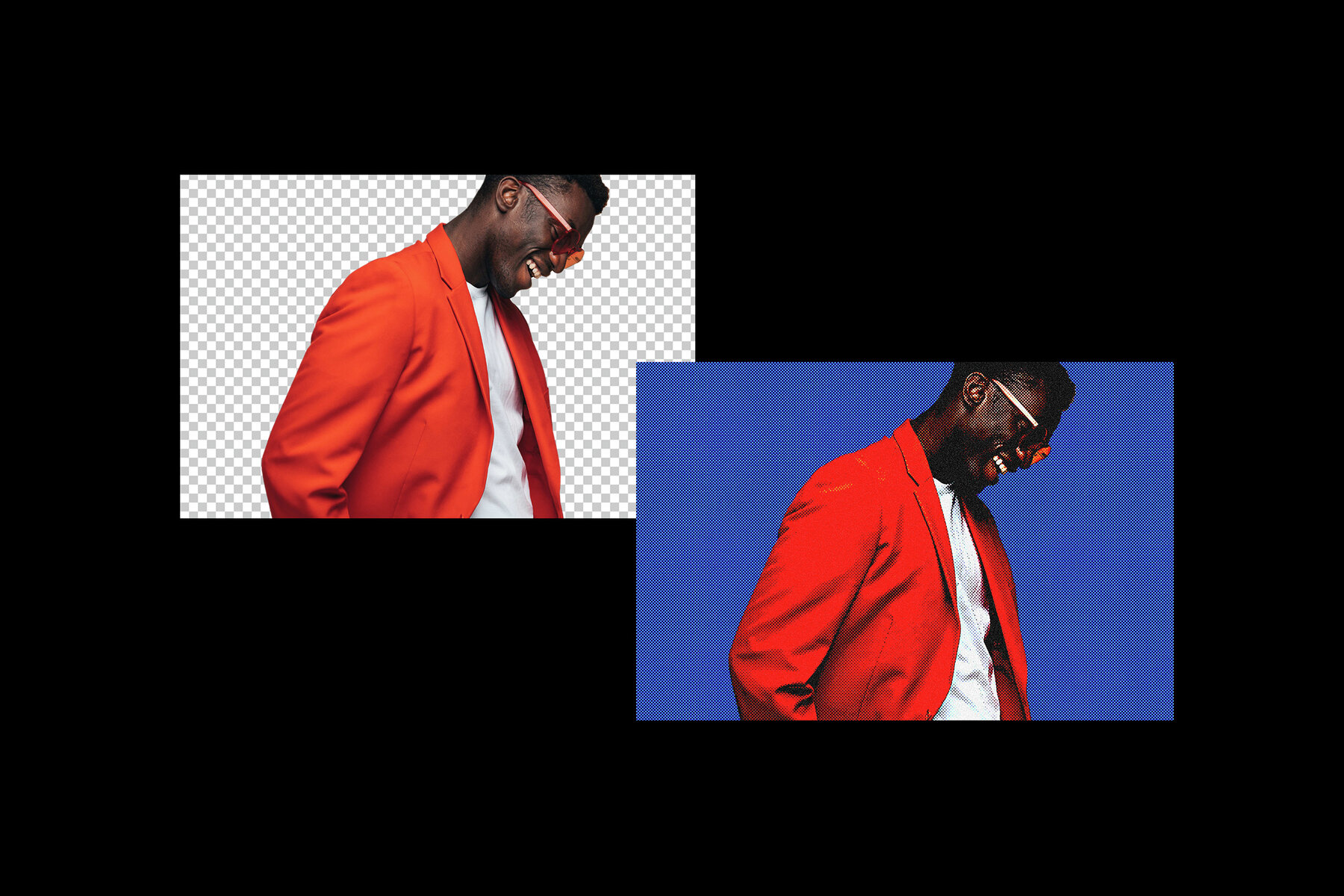 Pop Art Halftone Print Photo Effect 7