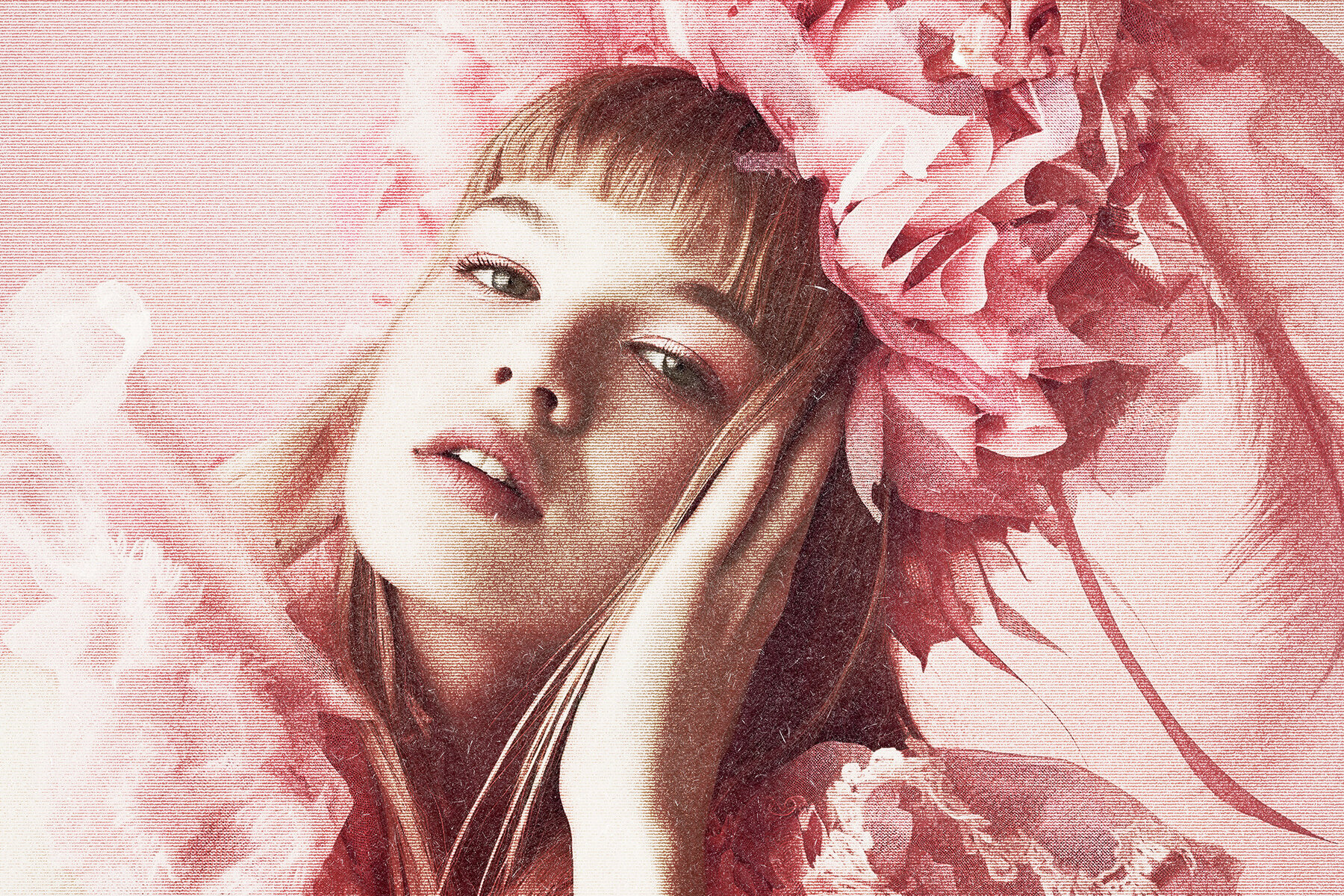 Colored Bad Print Photo Effect 7