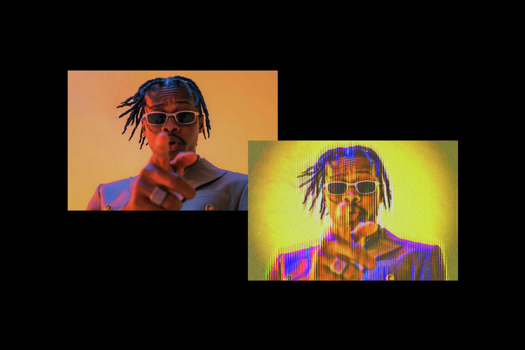 Colorful Glitch Photo Effect 2