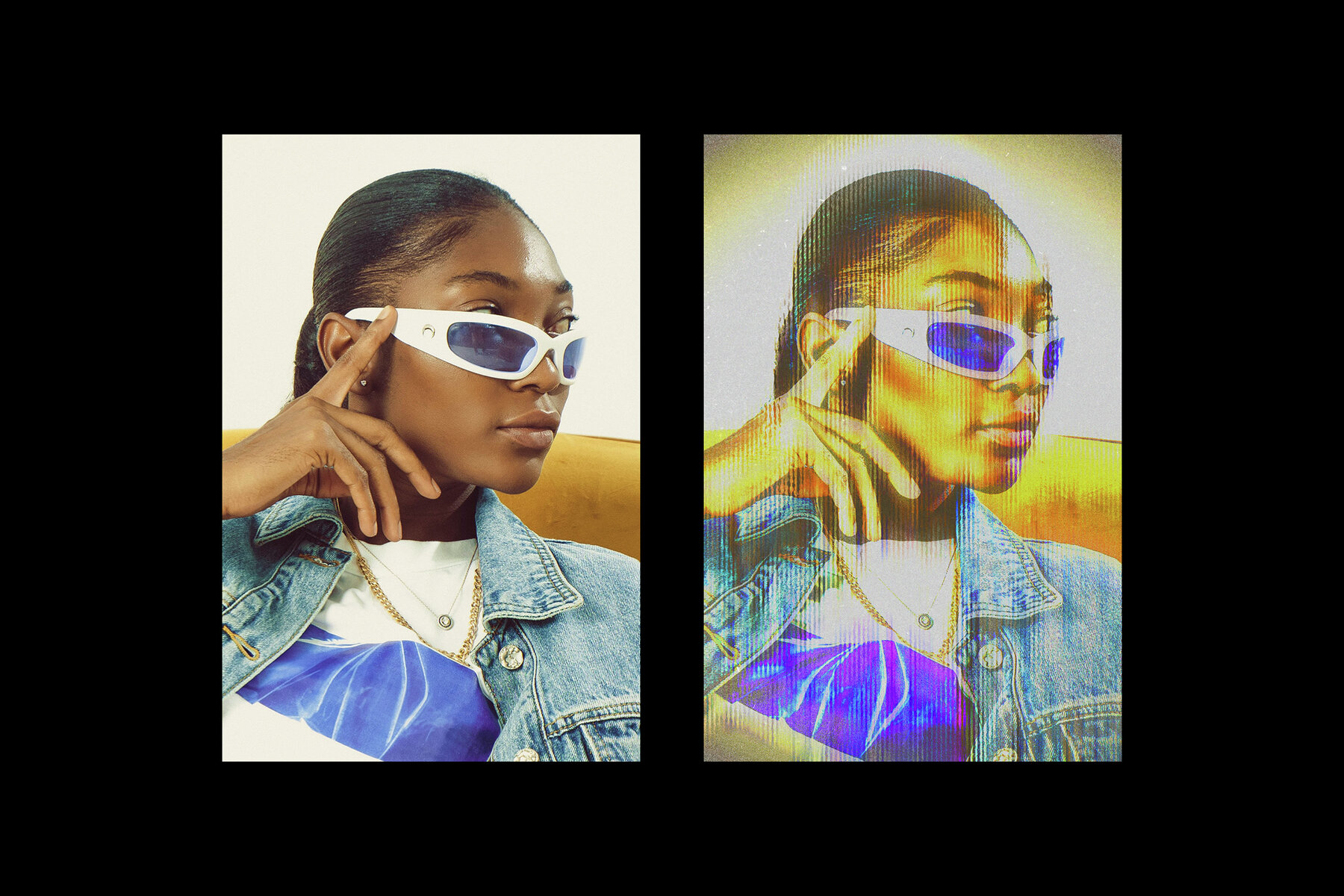 Colorful Glitch Photo Effect 4