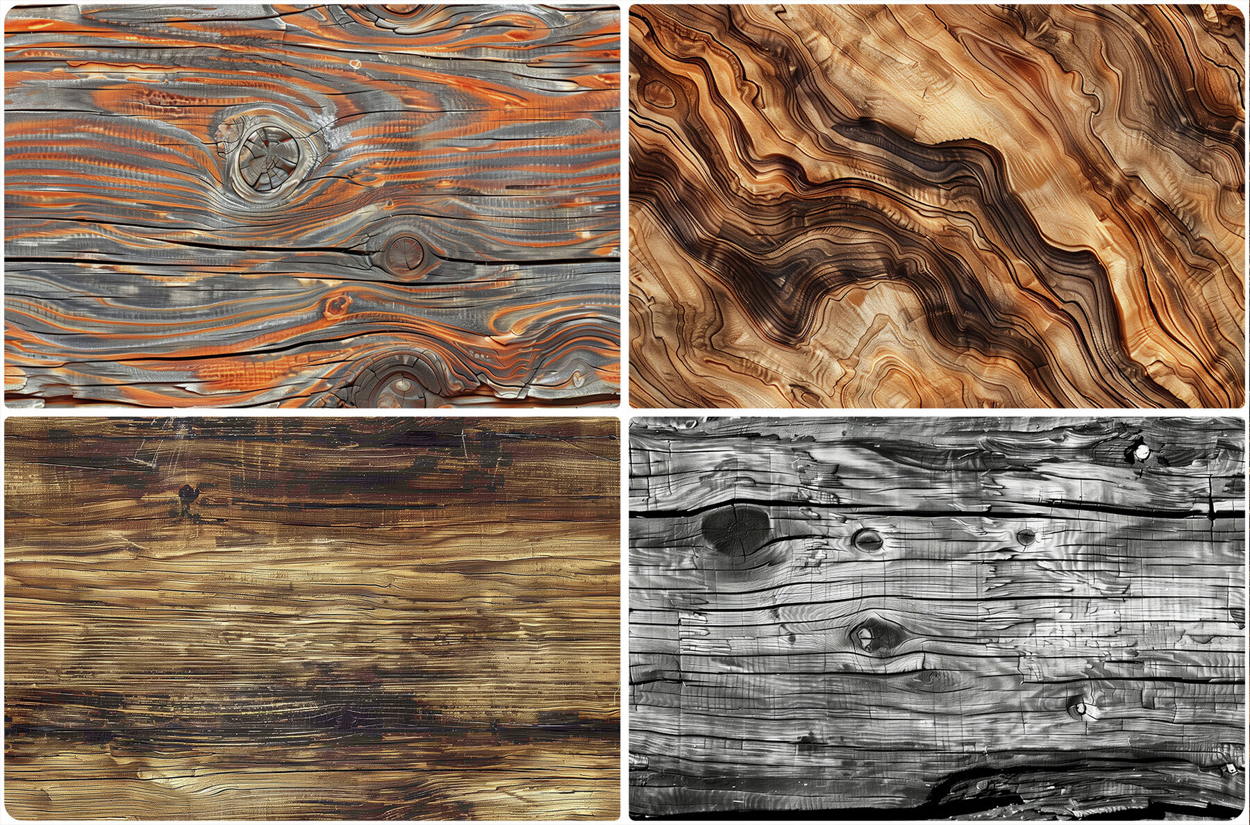 20 Wood Grain Texture Backgrounds 3