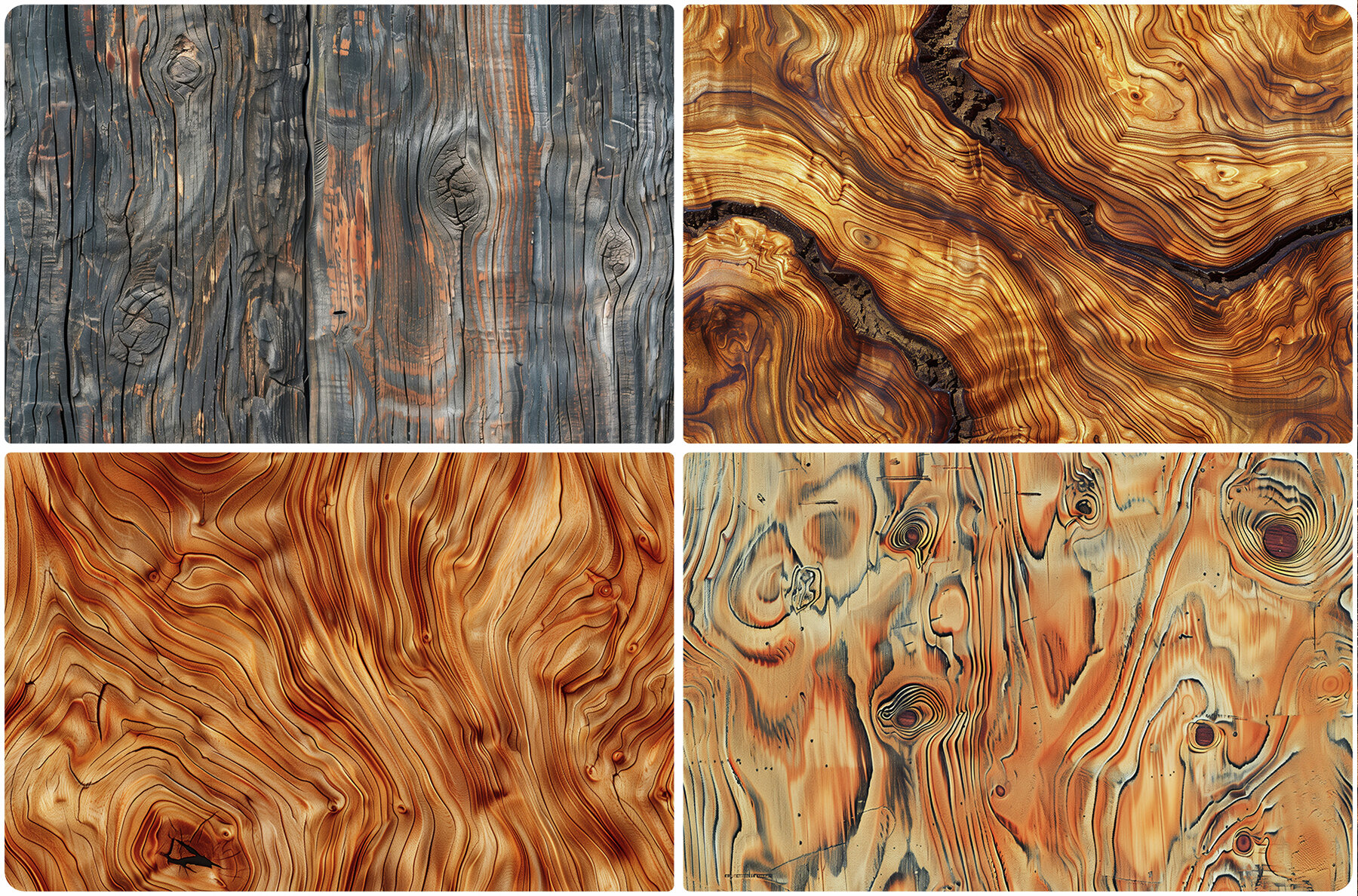 20 Wood Grain Texture Backgrounds 4