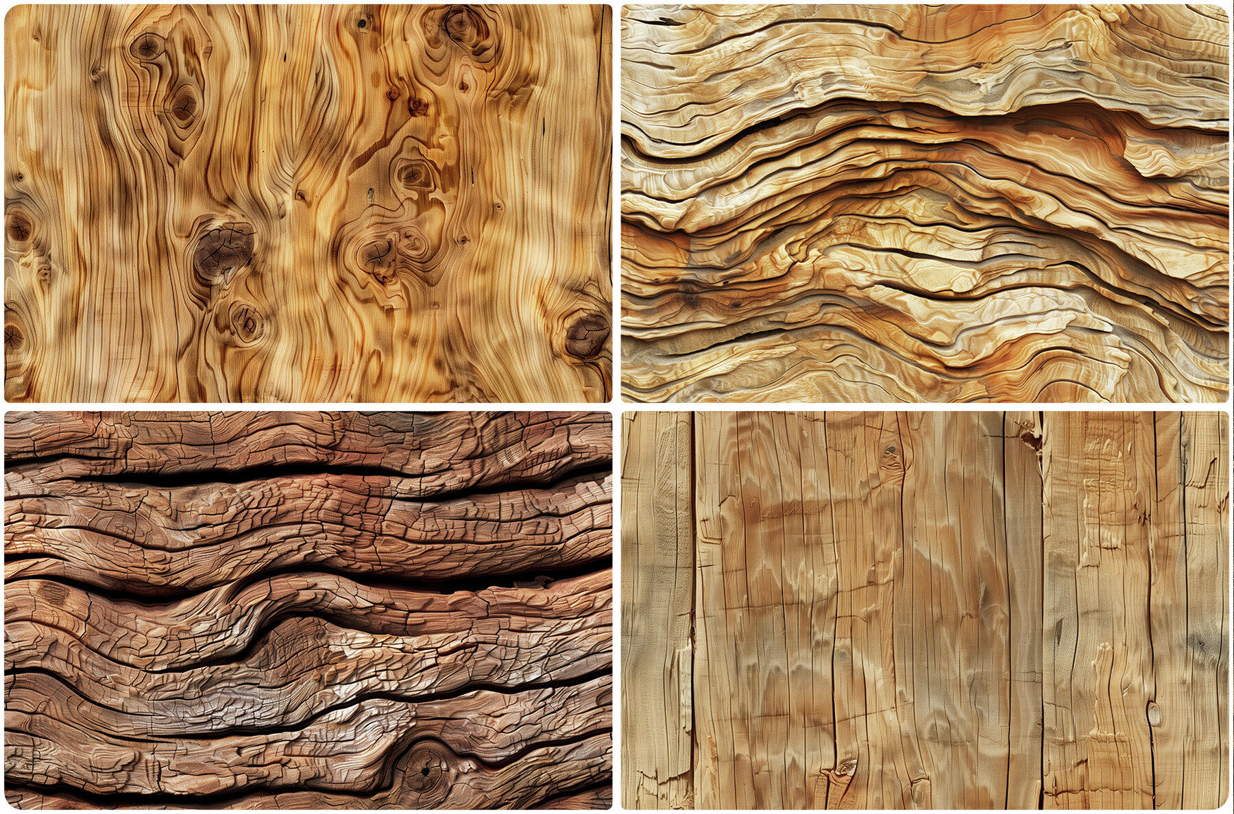20 Wood Grain Texture Backgrounds 6