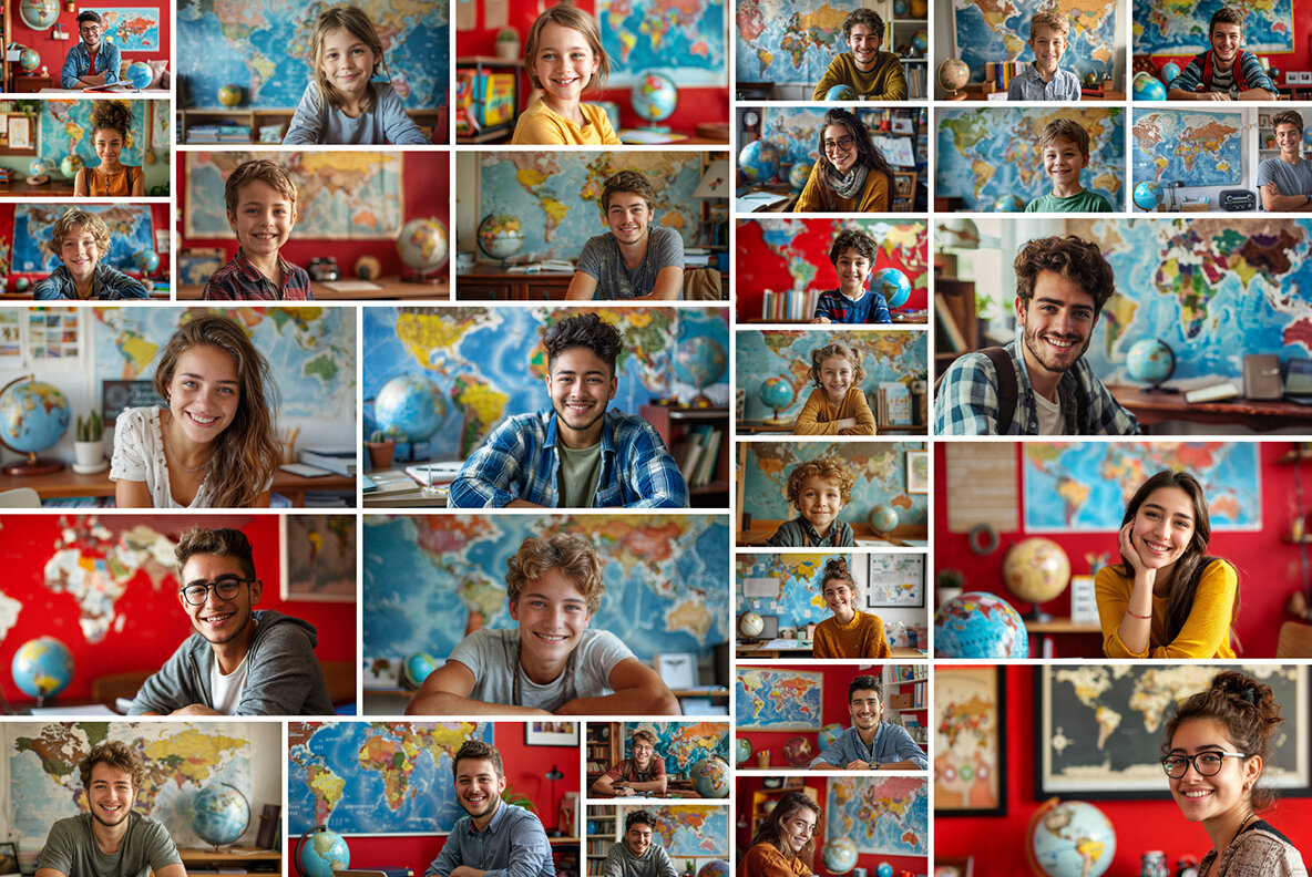 School Children and students 8