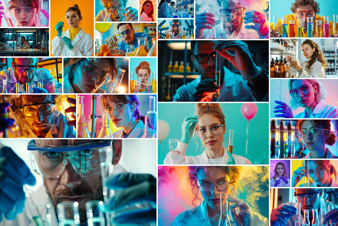 Scientists in the laboratory 6