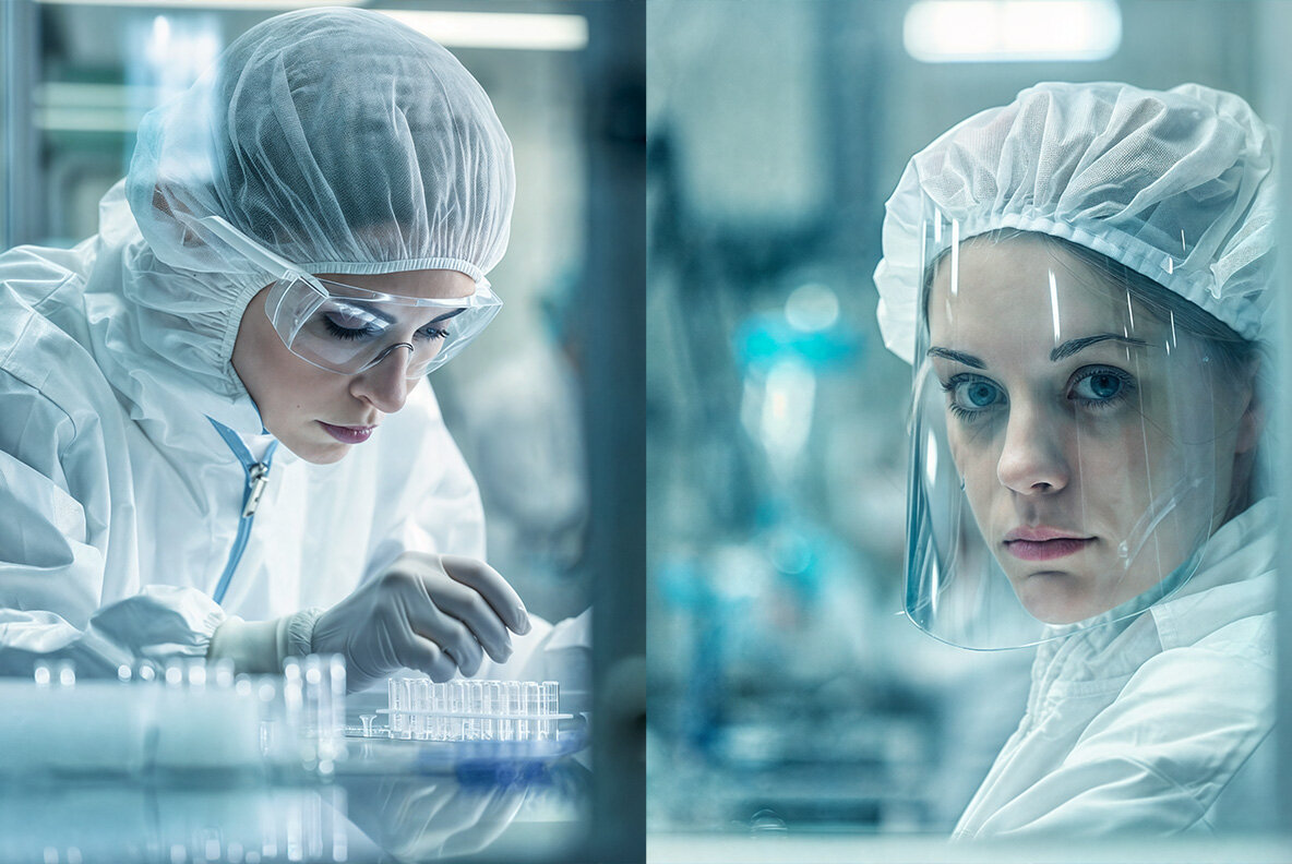 Scientists in the laboratory 7