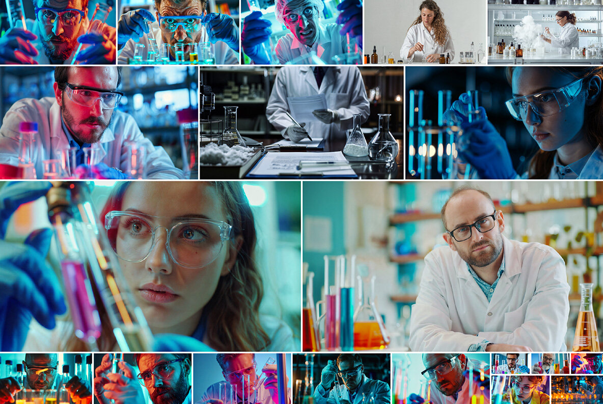 Scientists in the laboratory 8