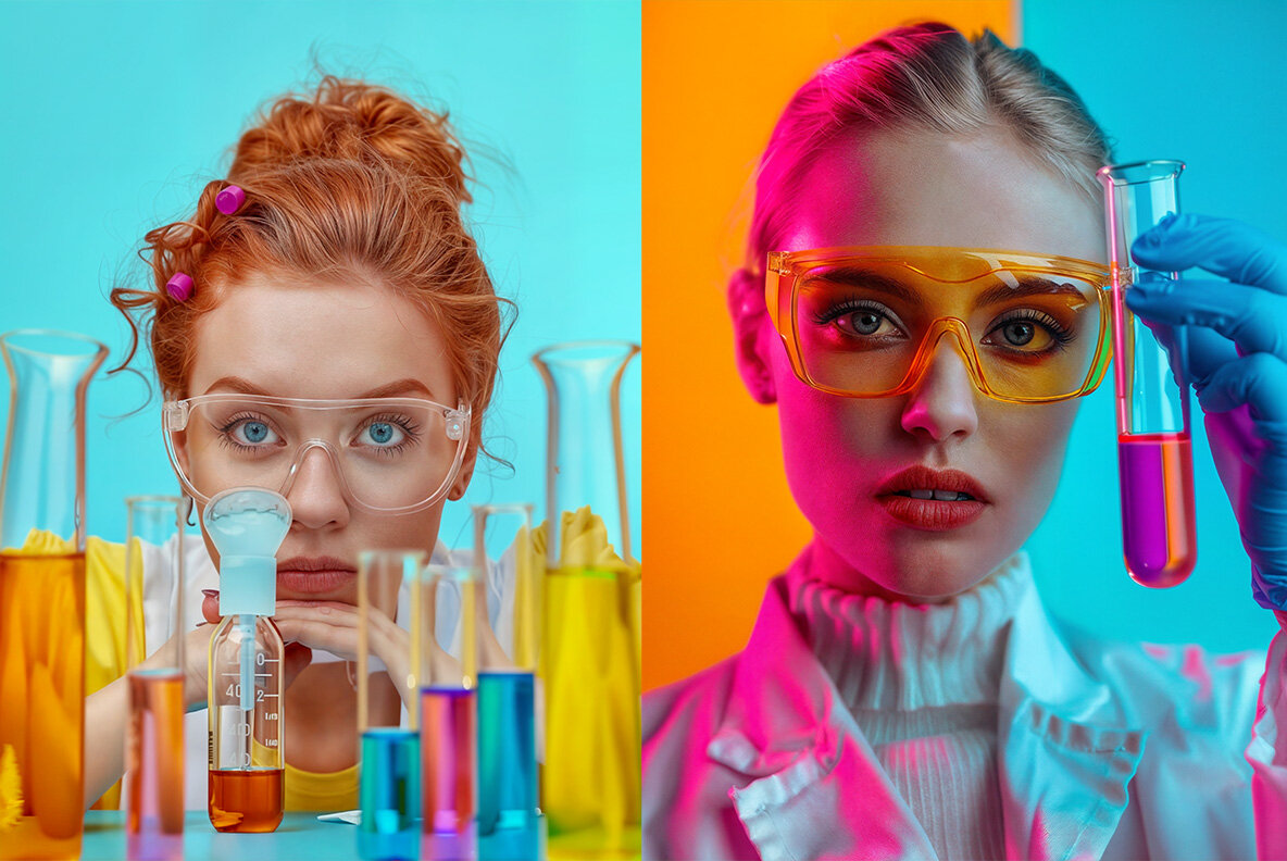 Scientists in the laboratory 12