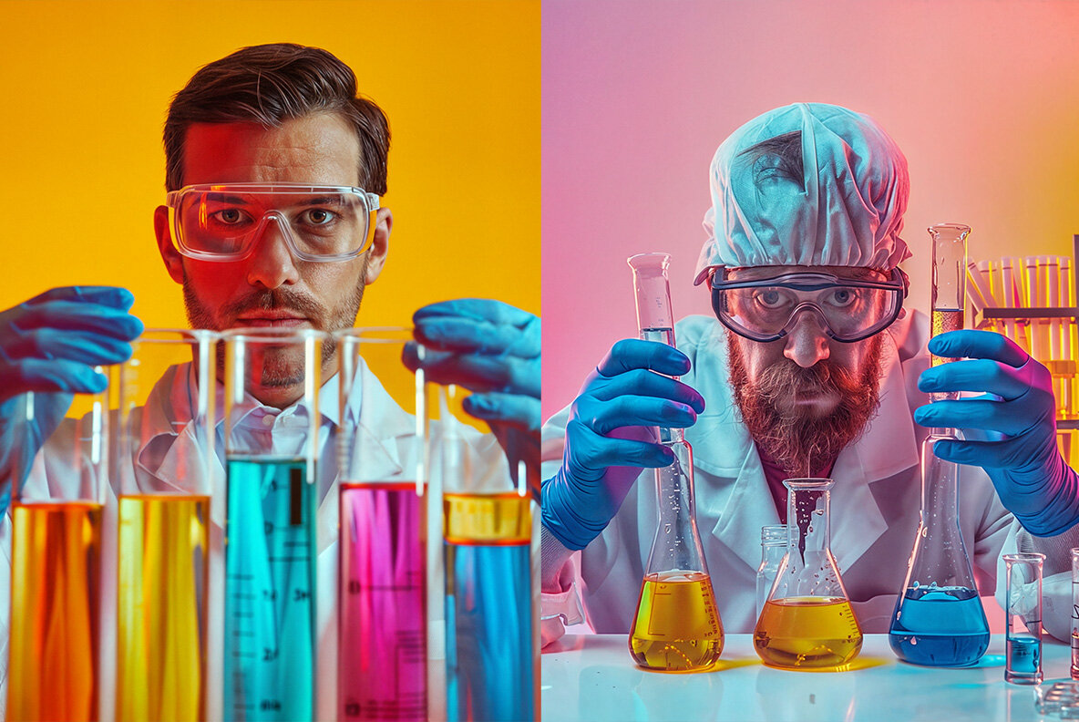 Scientists in the laboratory 16