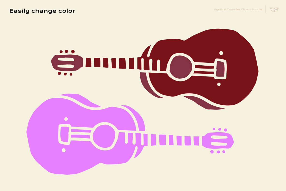 Mystical Traveller Clipart Bundle 3